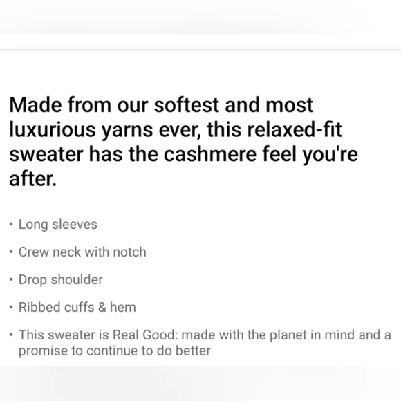 Nwt AE Green Reverse Notch Neck Oversized Sweater Size Large - Picture 5 of 5